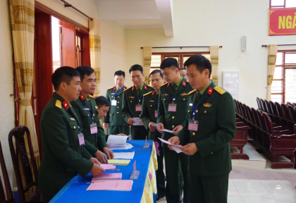 Rộn ràng không khí bầu cử đại biểu Quốc hội khóa XVI và đại biểu Hội đồng nhân dân các cấp nhiệm kỳ 2026 - 2031 tại Lữ đoàn TTG 202