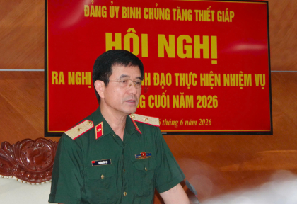 Hội nghị Đảng ủy ra Nghị quyết lãnh đạo thực hiện nhiệm vụ  6 tháng cuối năm 2026