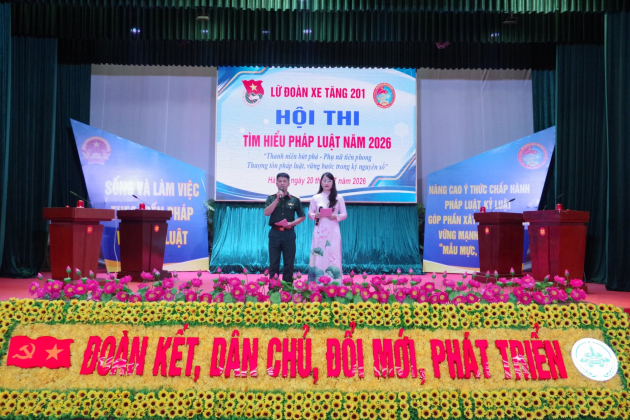 CHUYỂN ĐỔI SỐ TRONG TUYÊN TRUYỀN PHÁP LUẬT: DẤU ẤN SÁNG TẠO CỦA CÁN BỘ, ĐOÀN VIÊN, HỘI VIÊN PHỤ NỮ LỮ ĐOÀN 201