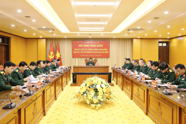 Tham dự Hội nghị toàn quốc tổng kết công tác phòng, chống tham nhũng, lãng phí, tiêu cực nhiệm kỳ Đại hội XIII của Đảng