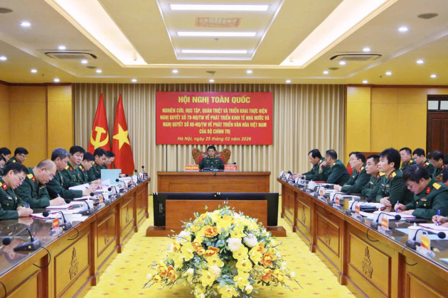 Tham gia Hội nghị toàn quốc nghiên cứu, học tập, quán triệt và triển khai thực hiện Nghị quyết số 79-NQ/TW về phát triển kinh tế Nhà nước, Nghị quyết số 80-NQ/TW về phát triển văn hóa Việt Nam của Bộ Chính trị