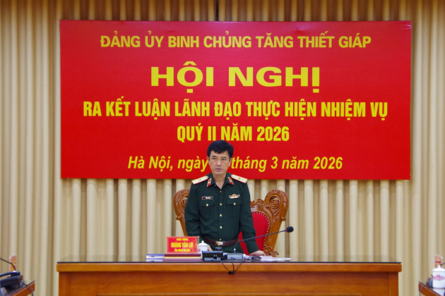 Hội nghị Đảng ủy ra Kết luận lãnh đạo thực hiện nhiệm vụ  Quý II năm 2026
