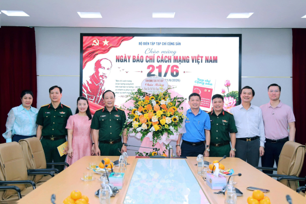 Bộ Tư lệnh Binh chủng chúc mừng các cơ quan báo chí nhân dịp kỷ niệm 101 năm Ngày Báo chí Cách mạng Việt Nam