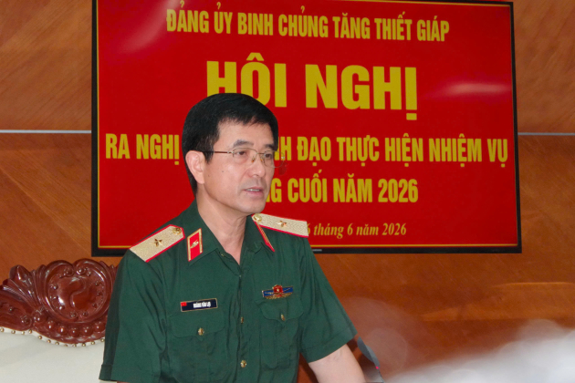 Hội nghị Đảng ủy ra Nghị quyết lãnh đạo thực hiện nhiệm vụ  6 tháng cuối năm 2026