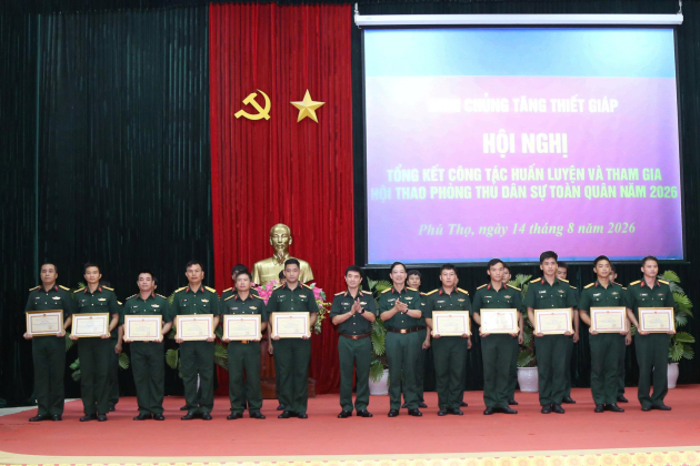 Hội nghị tổng kết công tác huấn luyện và tham gia Hội thao Phòng thủ dân sự toàn quân năm 2026