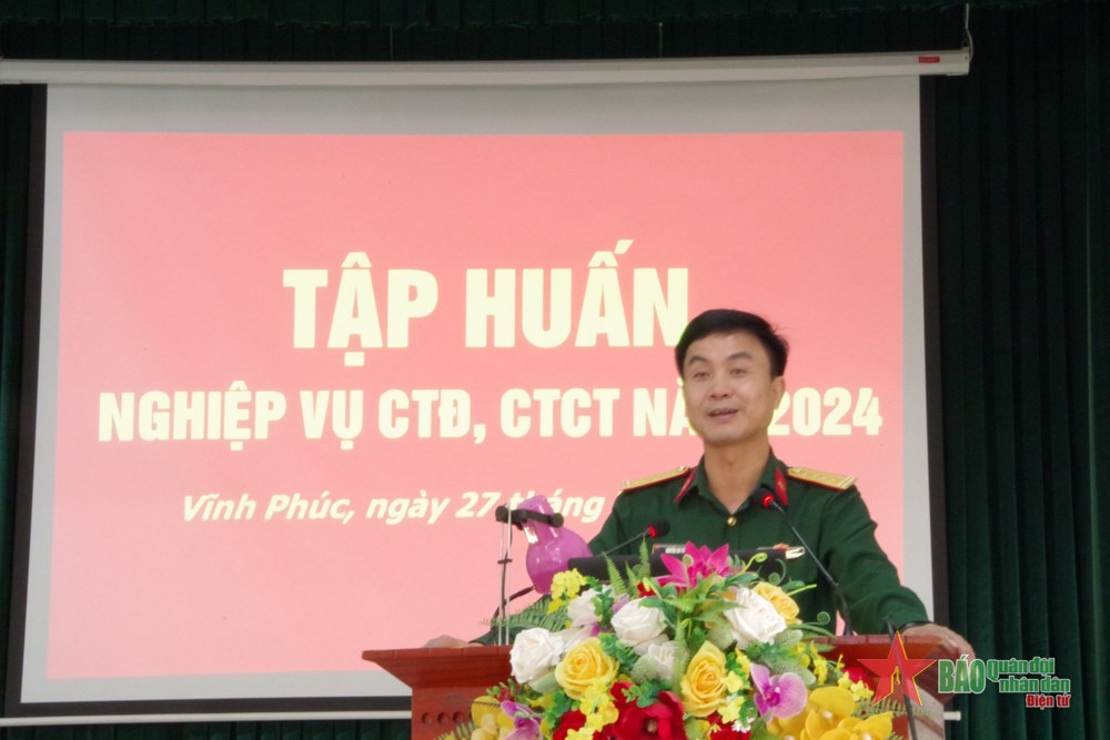 Cục Kỹ thuật, Binh chủng Tăng thiết giáp tập huấn nghiệp vụ công tác Đảng, công tác chính trị