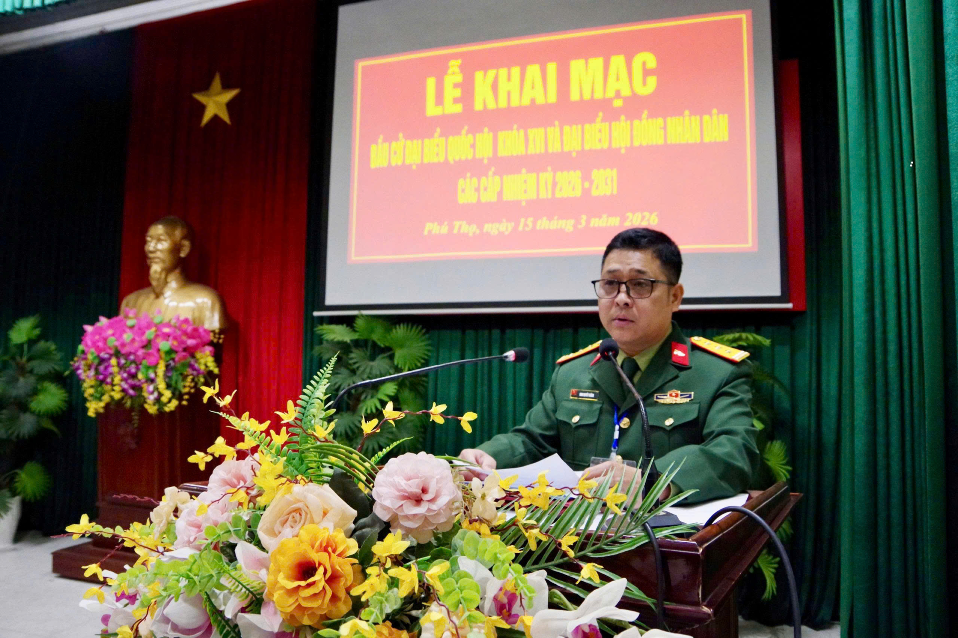 CỬ TRI XƯỞNG SỬA CHỮA XE TĂNG X32 VÀ KHO Y  TÍCH CỰC THAM GIA BẦU CỬ