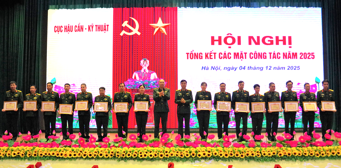 Cục Hậu cần - Kỹ thuật tổ chức tổng kết công tác năm 2025