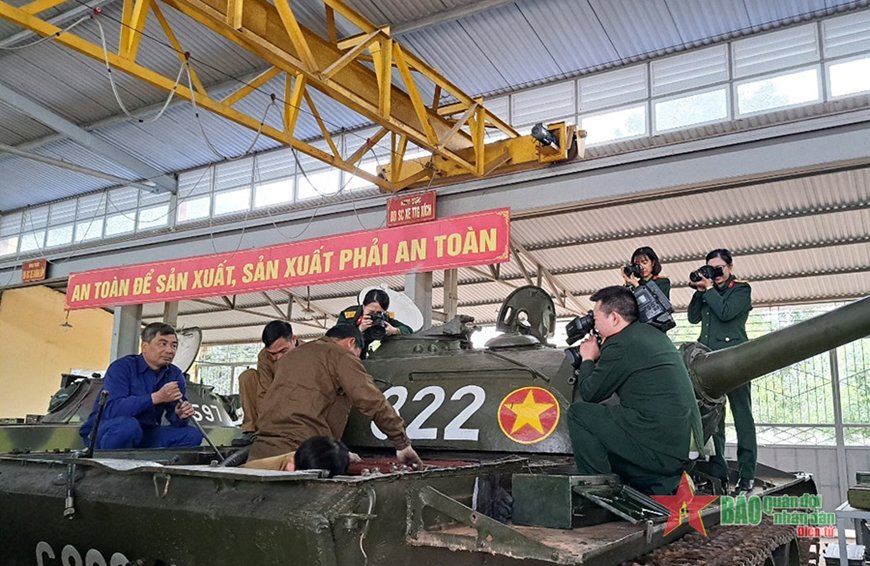 Binh chủng Tăng thiết giáp tập huấn công tác tuyên truyền năm 2023