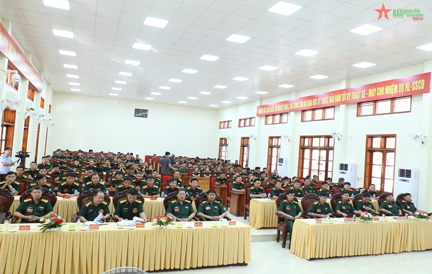 Binh chủng Tăng thiết giáp: Khai mạc Hội thi xe tốt, lái xe giỏi năm 2023