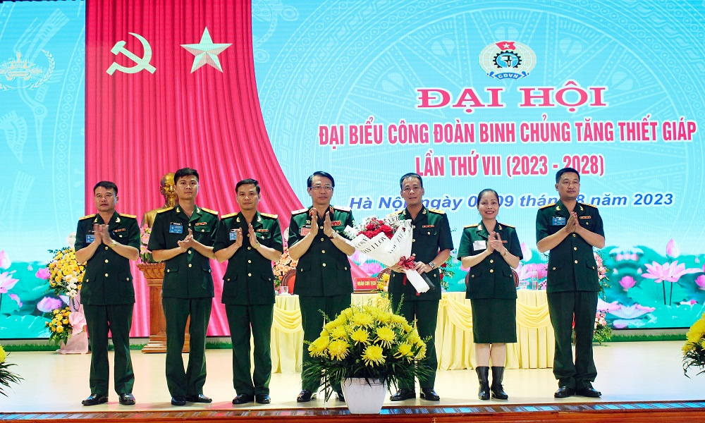 Đại hội đại biểu Công đoàn Binh chủng Tăng thiết giáp lần thứ VII (2023-2028)