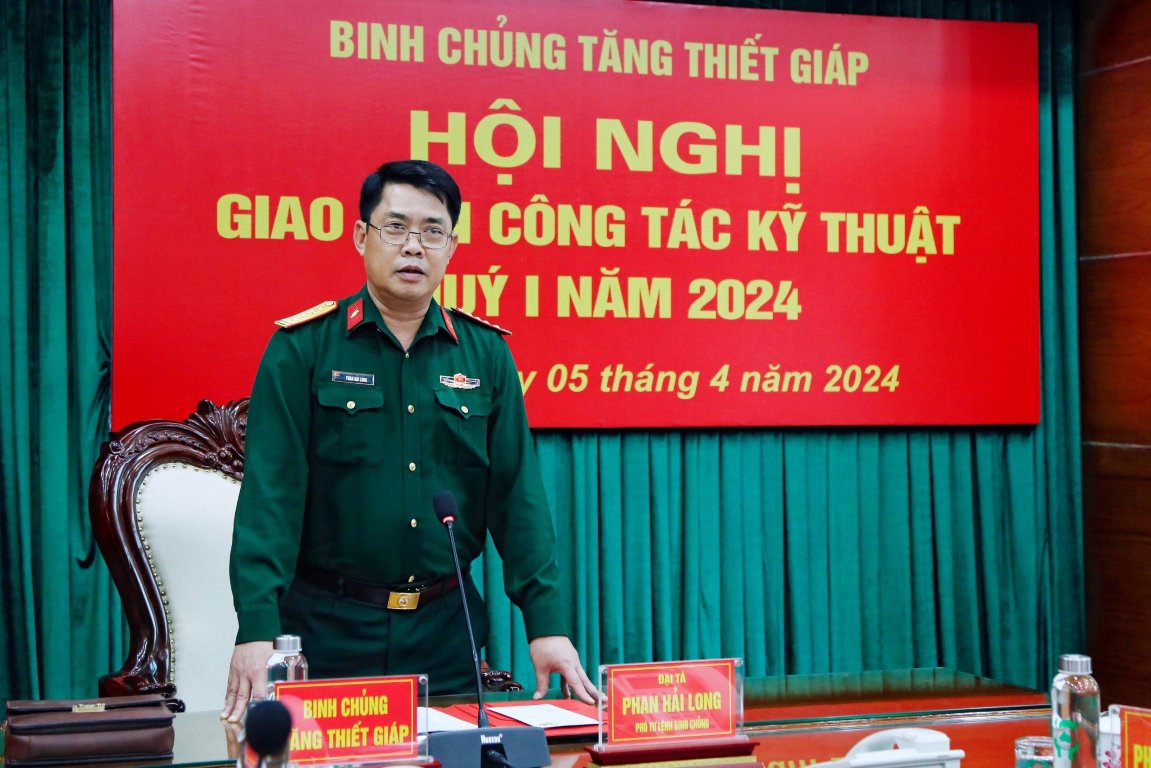 Hội nghị Giao ban Công tác Kỹ thuật Quý I năm 2024