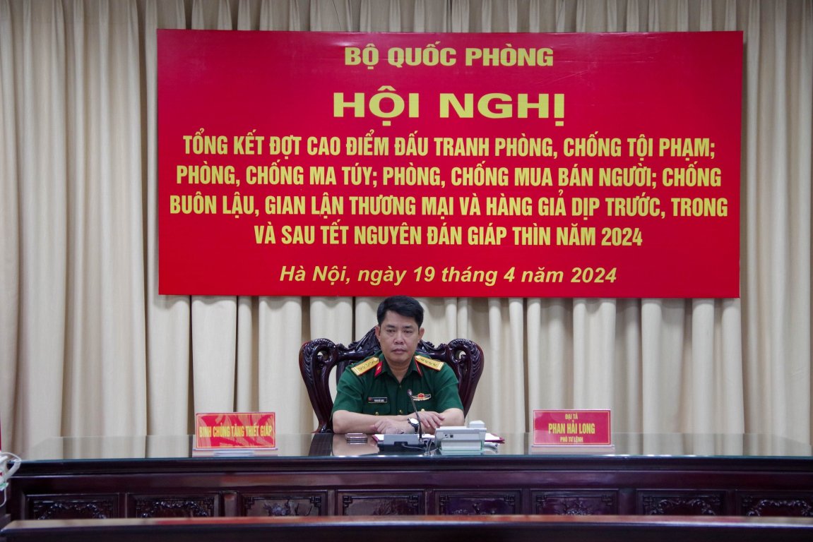 Tổng kết đợt cao điểm đấu tranh phòng, chống tội phạm dịp trước, trong và sau tết Nguyên đán Giáp Thìn năm 2024