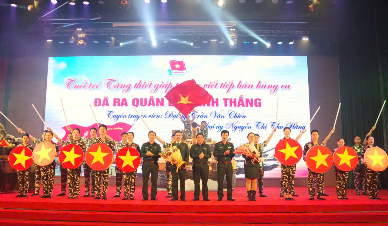 Binh chủng Tăng thiết giáp đạt giải xuất sắc tại Hội thi tuyên truyền viên trẻ toàn quân năm 2024 “Tuổi trẻ Tăng thiết giáp - Tự hào viết tiếp bản hùng ca “Đã ra quân là đánh thắng”