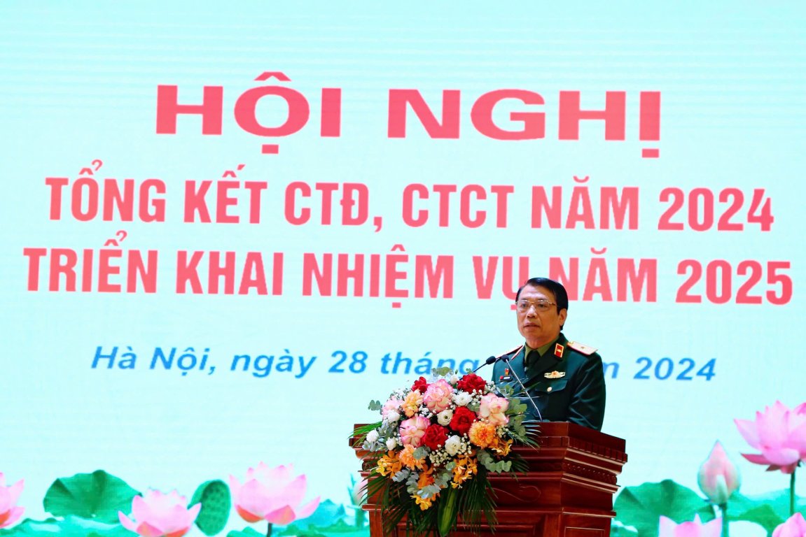 Hội nghị tổng kết CTĐ, CTCT năm 2024  triển khai nhiệm vụ CTĐ, CTCT năm 2025