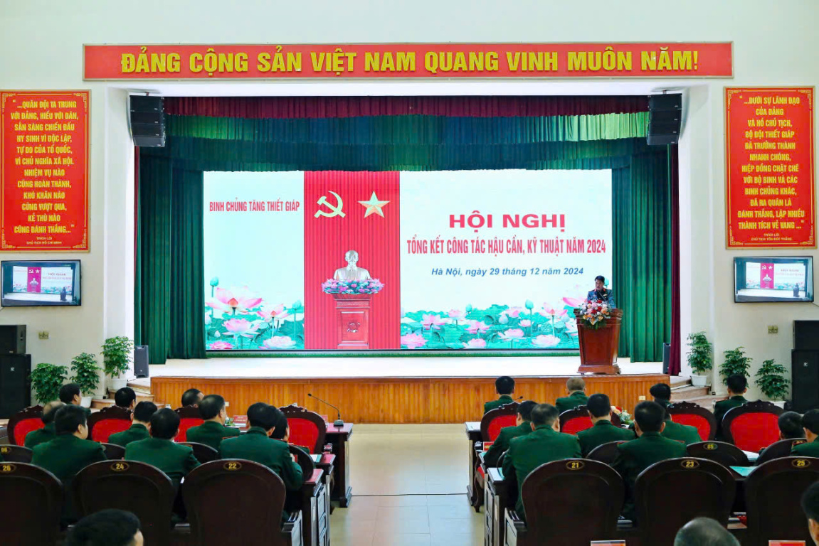 Hội nghị Tổng kết công tác Hậu cần, kỹ thuật năm 2024