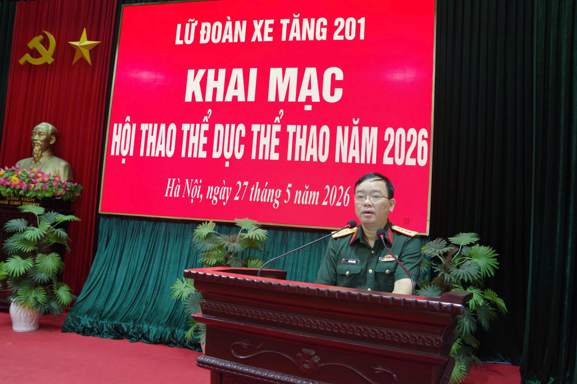 Lữ đoàn xe tăng 201 tổ chức Hội thao thể dục thể thao cấp lữ đoàn năm 2026