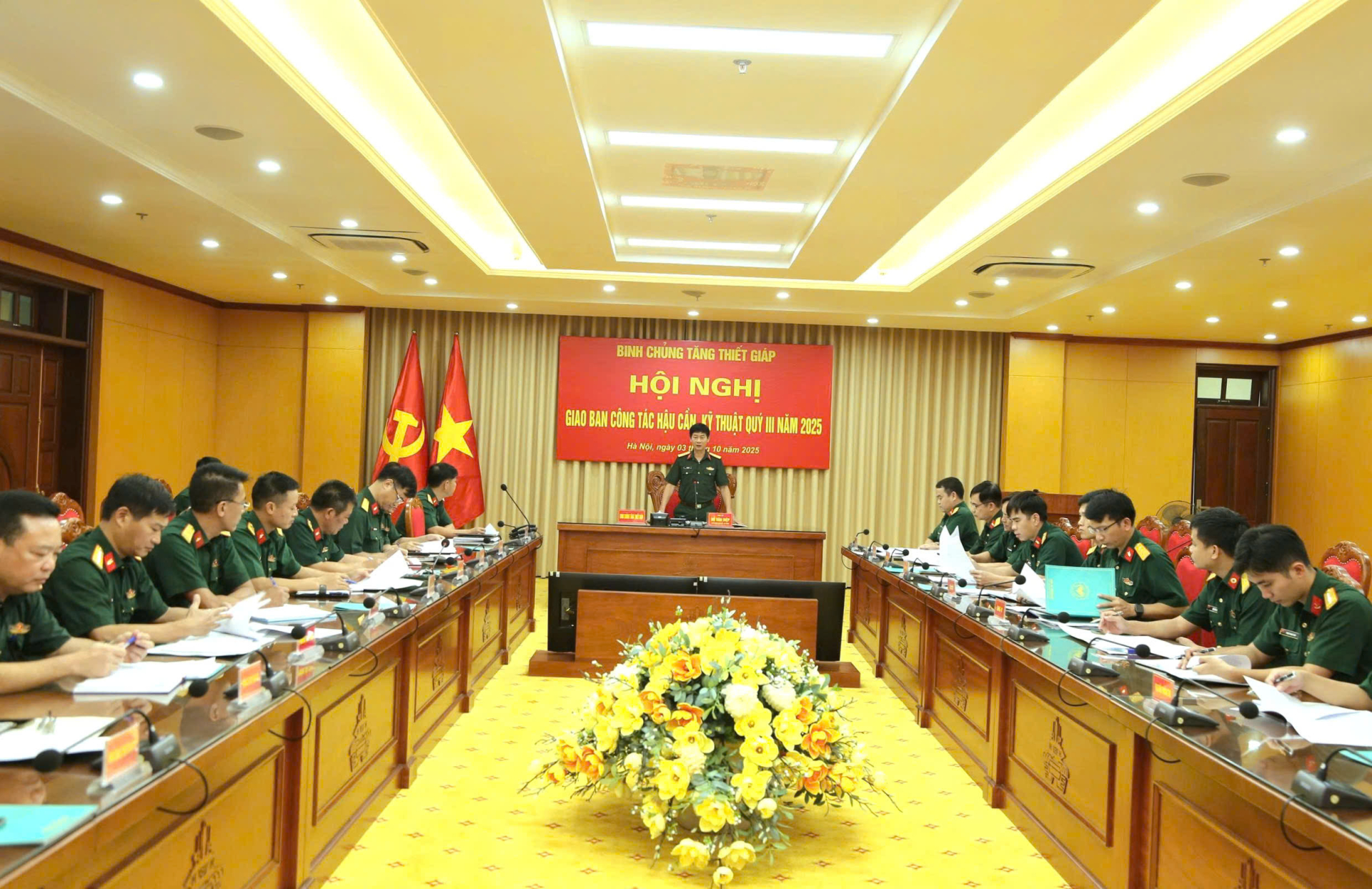 Giao ban công tác Hậu cần, kỹ thuật quý 3 năm 2025