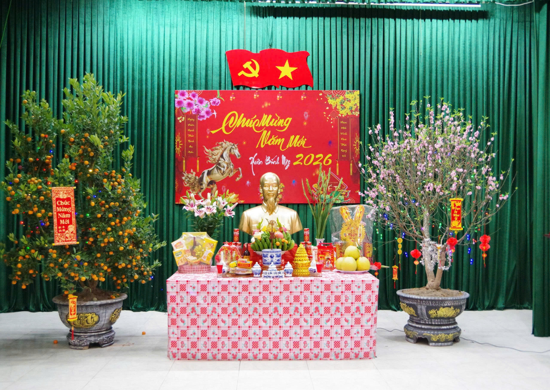 Hội Thi Gói Bánh Chưng Và Chấm Điểm Bày Bàn Thờ Tết Mừng Đảng – Mừng Xuân Bính Ngọ 2026