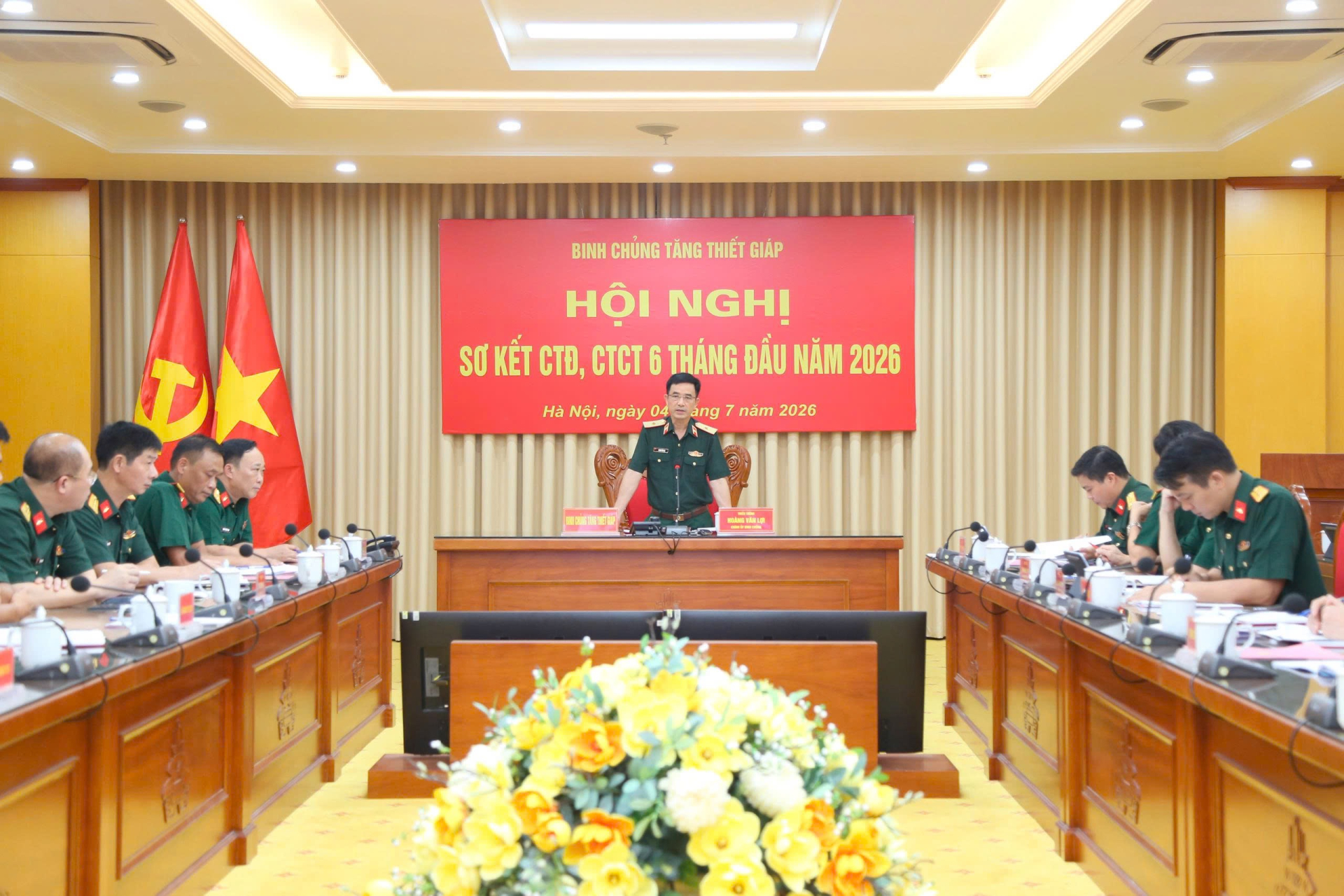 Hội nghị Sơ kết công tác Đảng, công tác chính trị 6 tháng đầu năm 2026