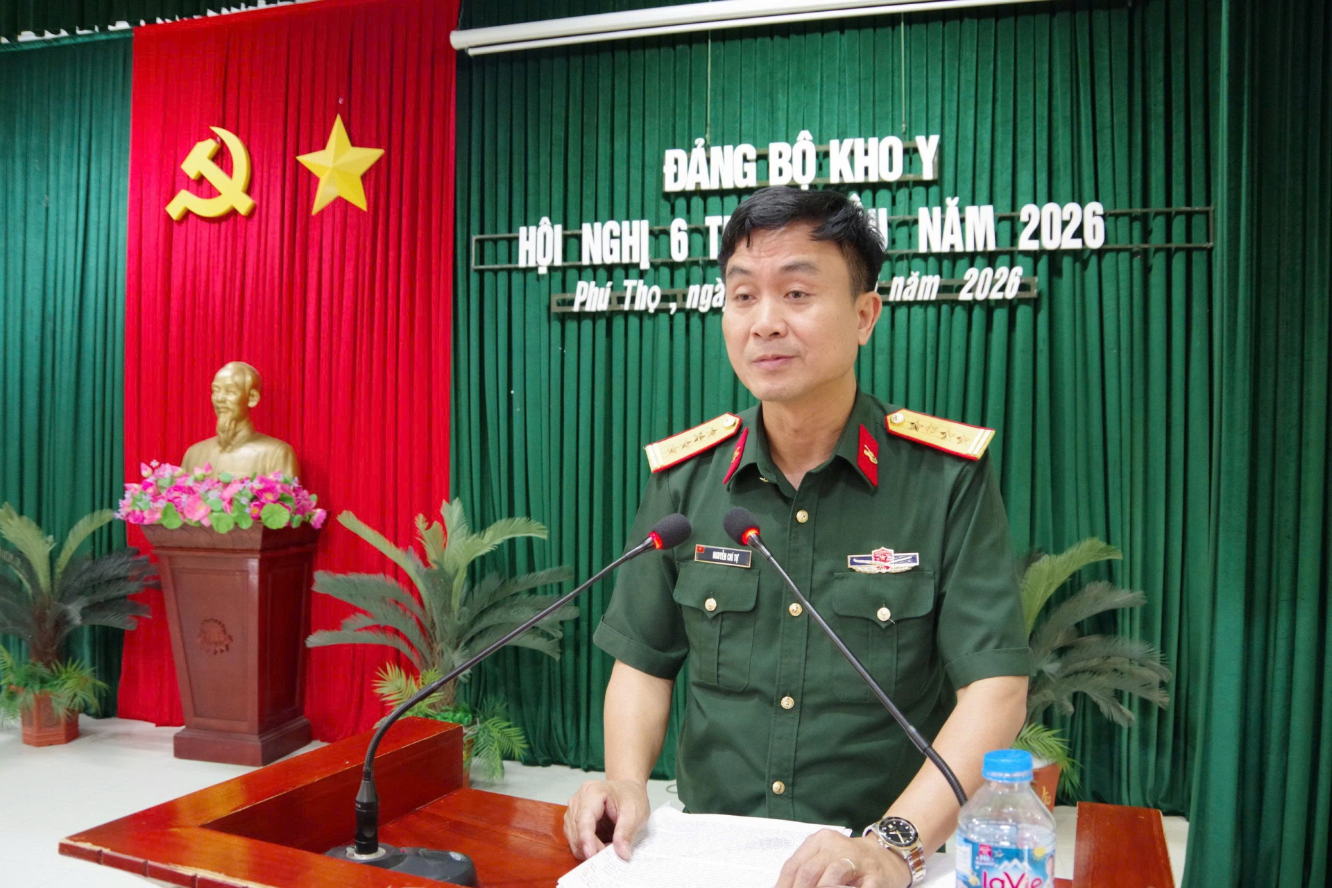 Đảng bộ Kho Y tổ chức hội nghị 6 tháng đầu năm 2026