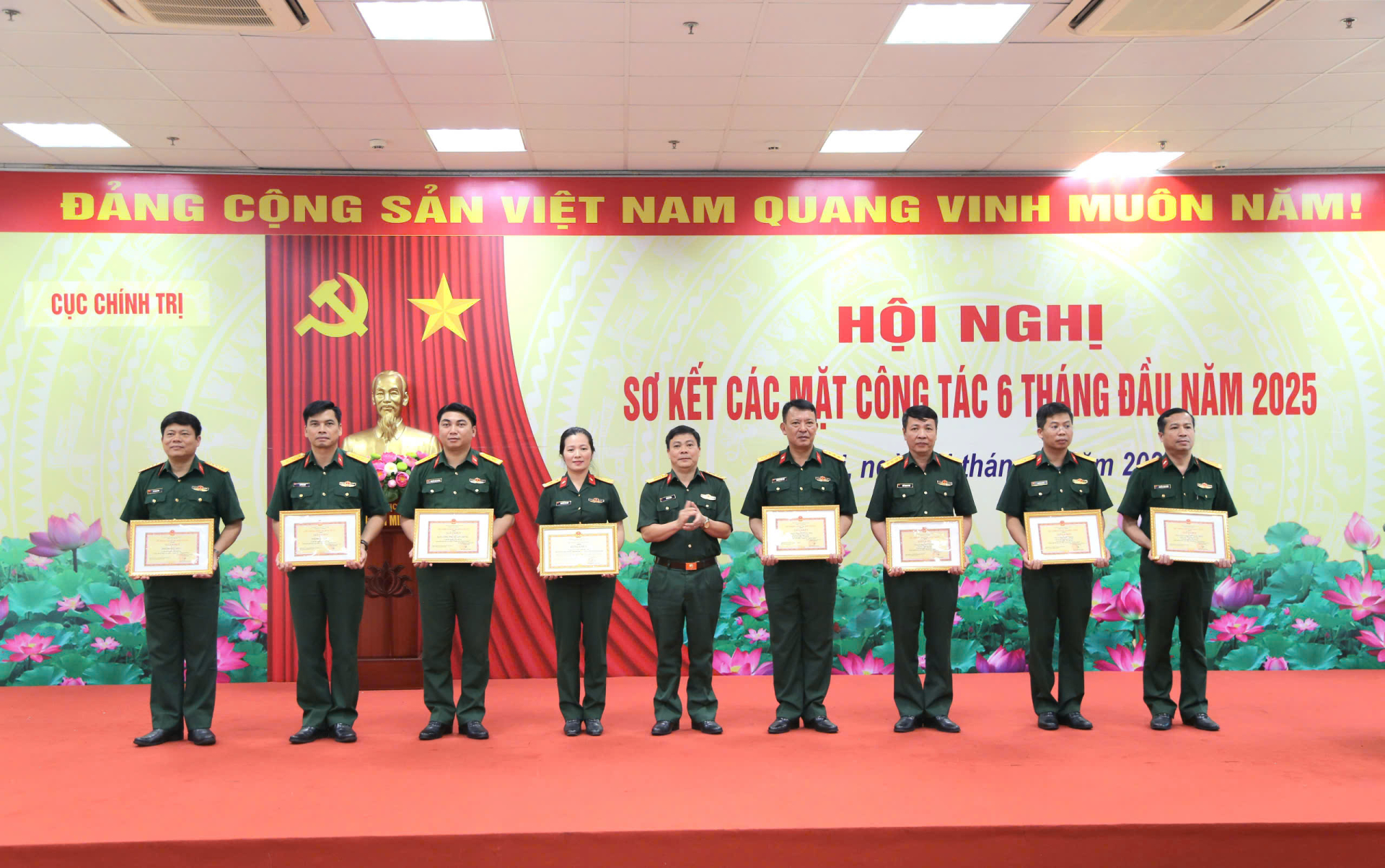 Cục Chính trị Binh chủng sơ kết thực hiện nhiệm vụ 6 tháng đầu năm 2025