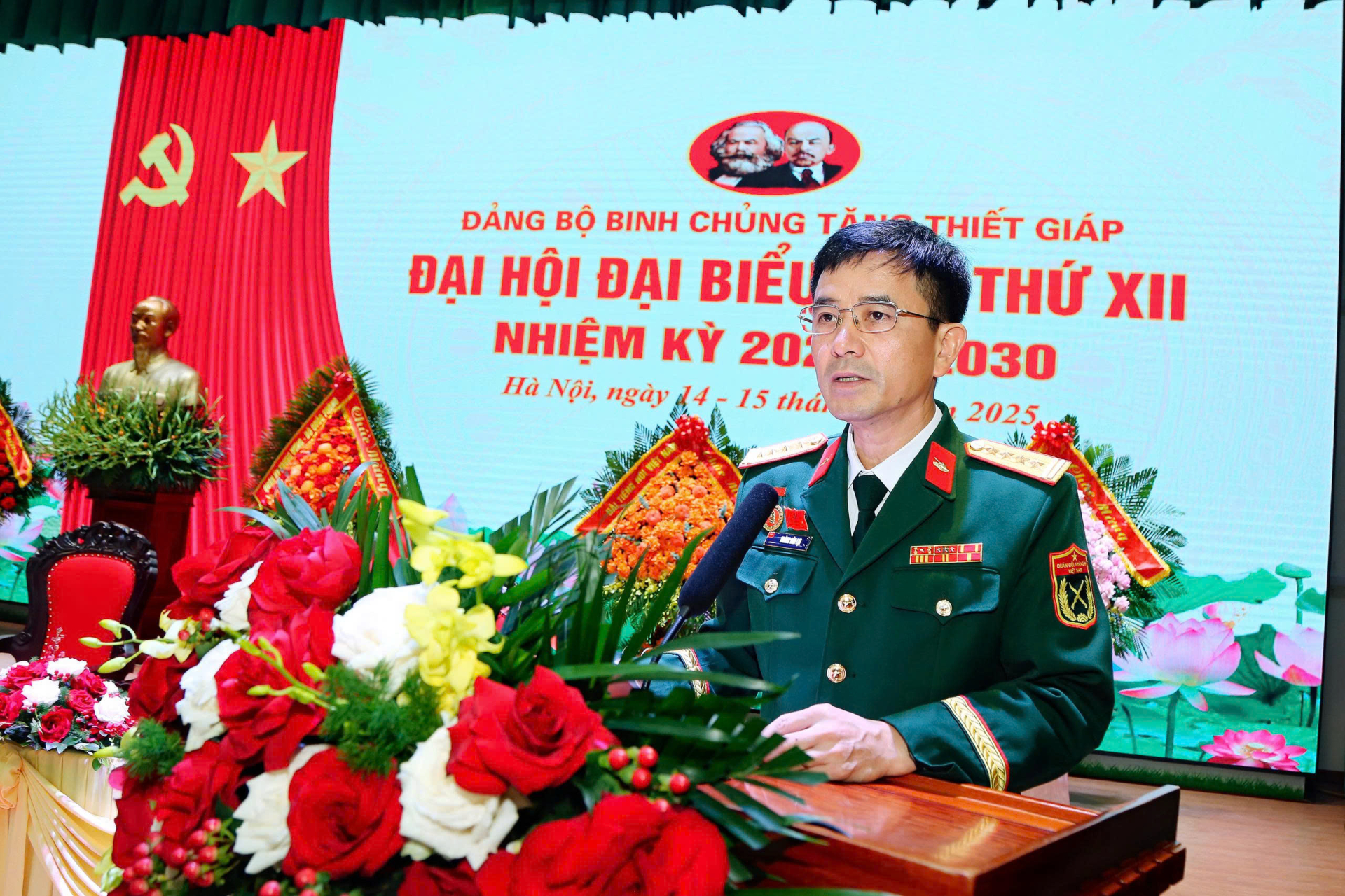 Phiên trù bị Đại hội Đại biểu Đảng bộ Binh chủng Tăng thiết giáp lần thứ XII, nhiệm kỳ 2025- 2030