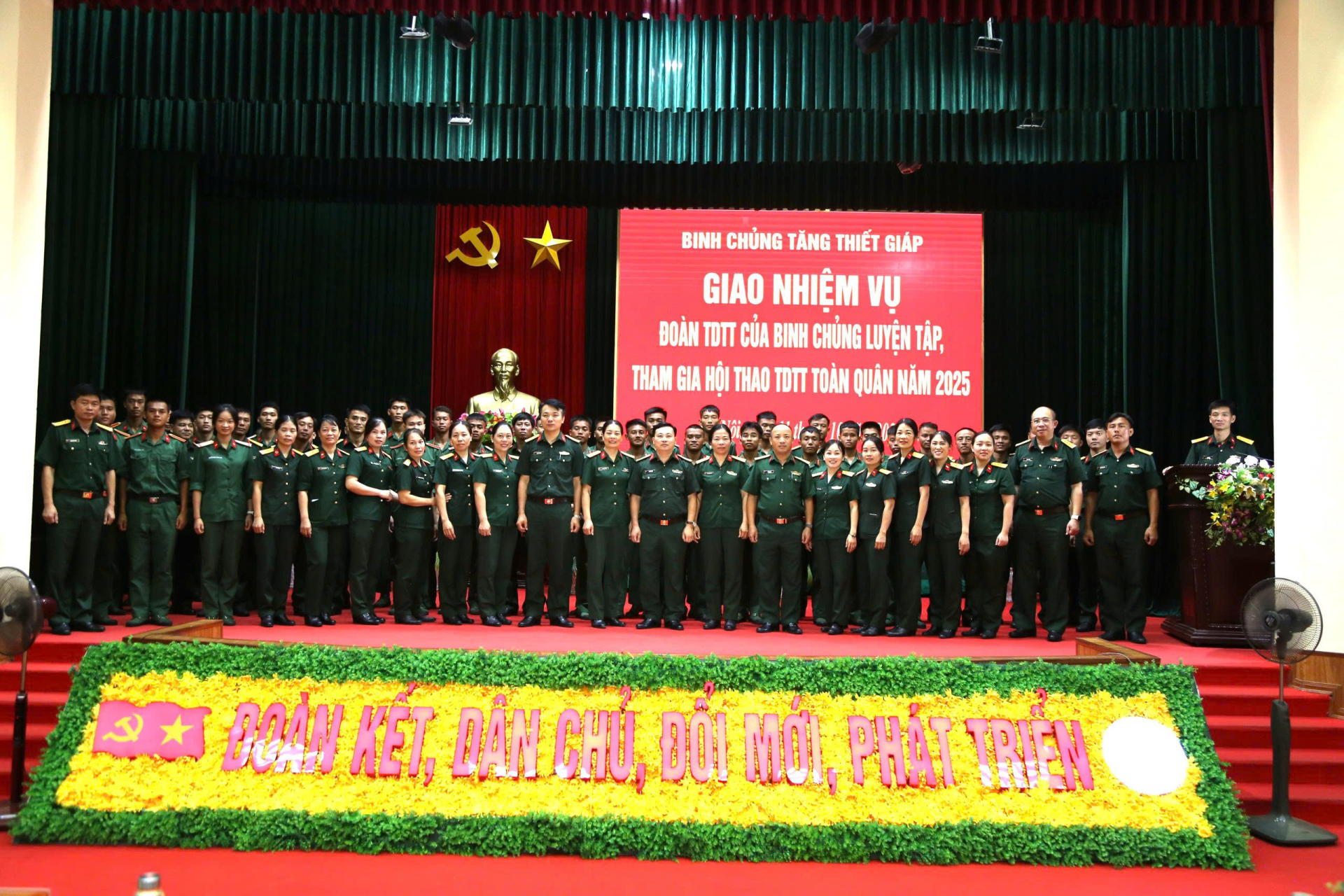 Nỗ lực luyện tập sẵn sàng giành kết quả cao nhất tại Hội thao TDTT toàn quân năm 2025