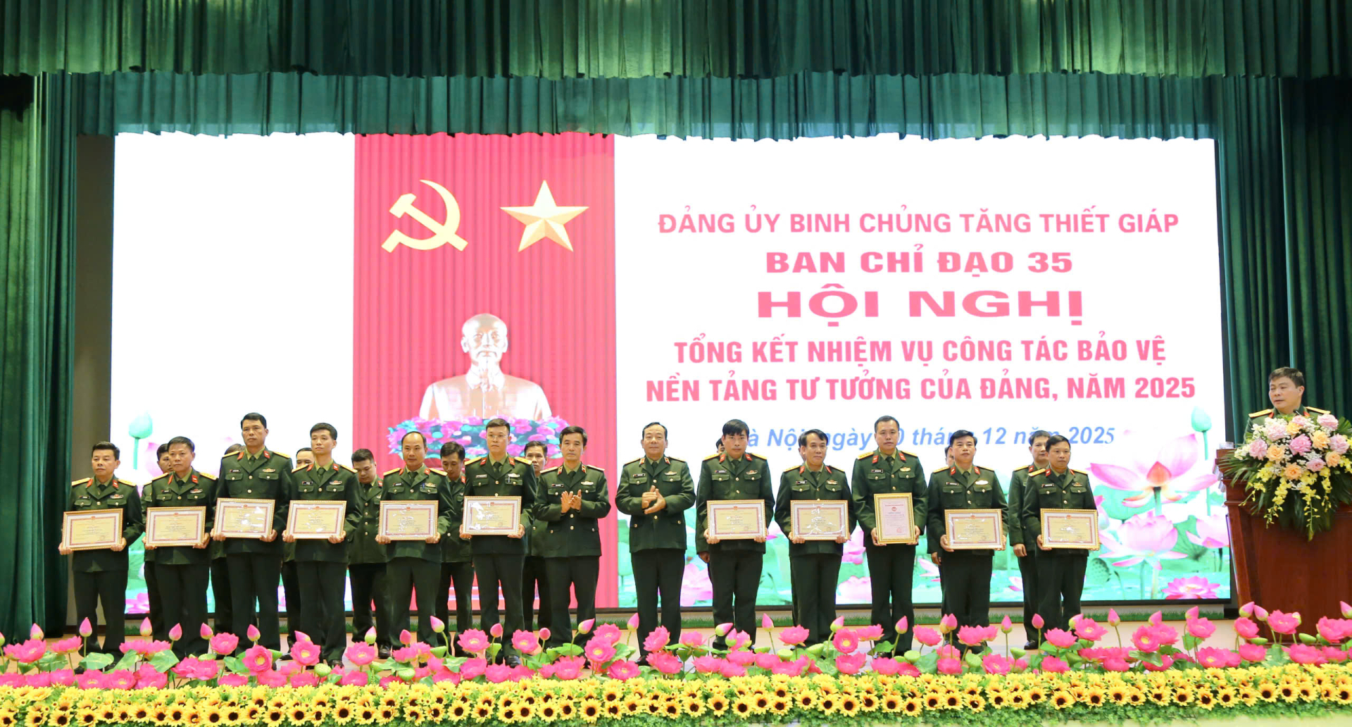 Hội nghị tổng kết hoạt động bảo vệ nền tảng tư tưởng của Đảng cấp Binh chủng Năm 2025