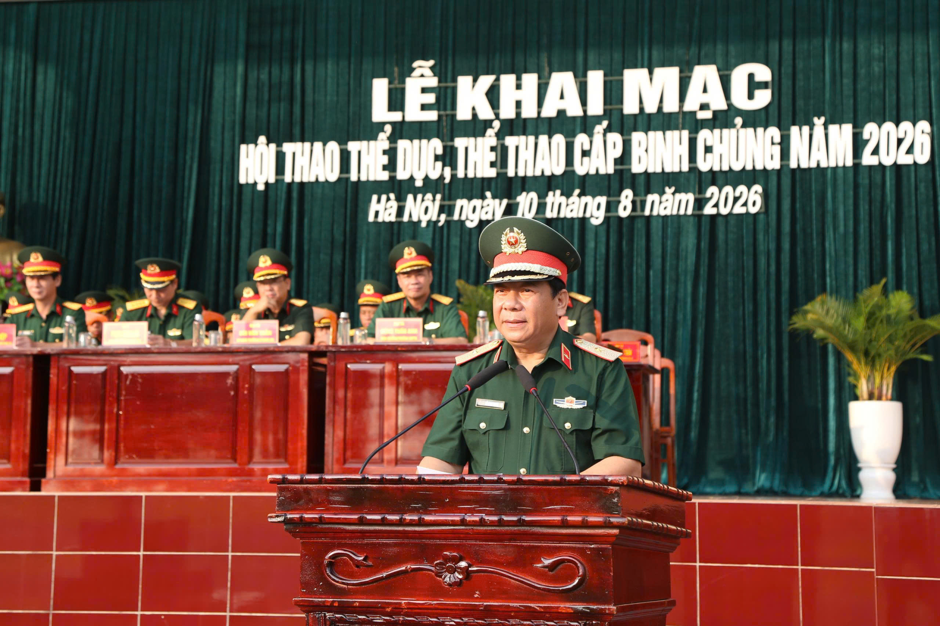 Binh chủng Tăng thiết giáp tổ chức Hội thao Thể dục thể thao